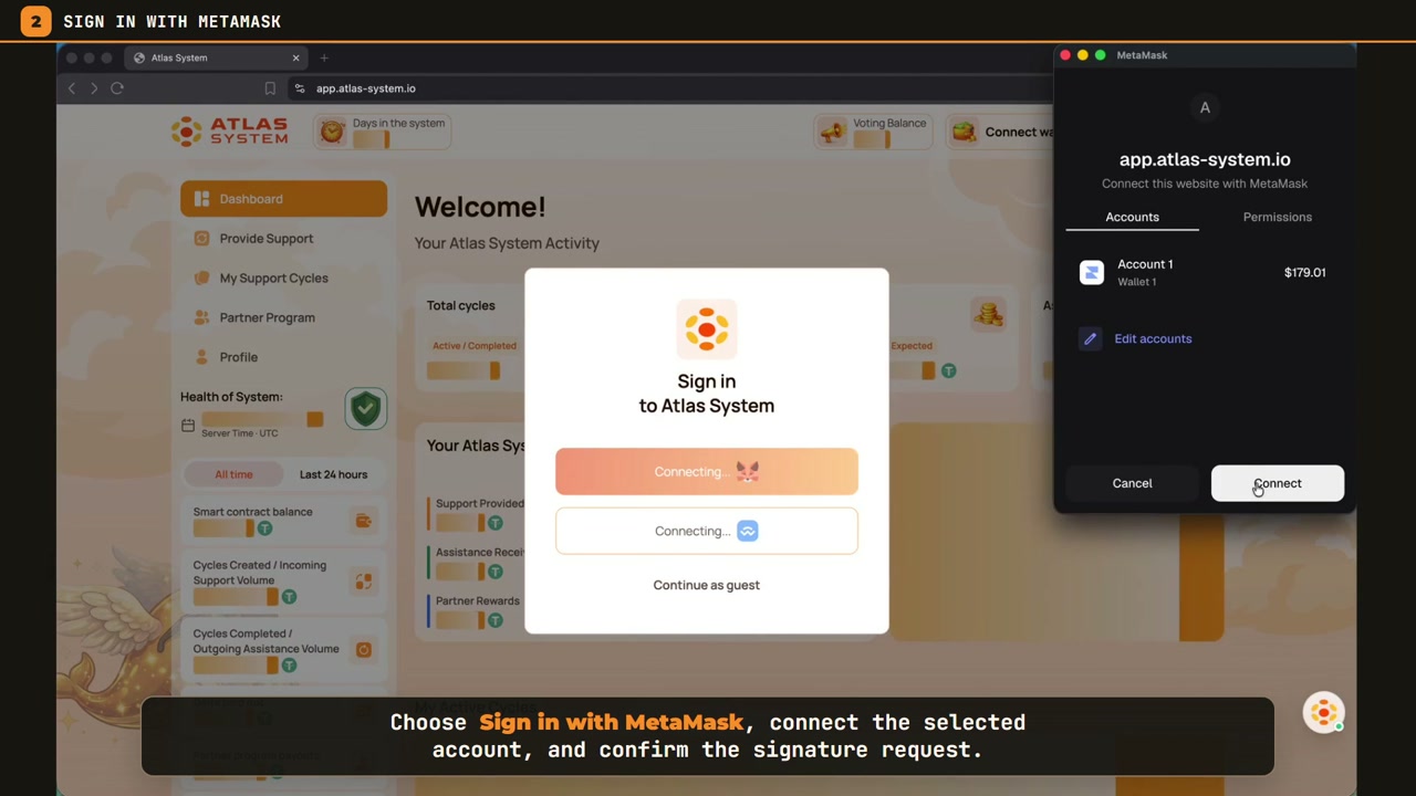 How to Register in Atlas System and Create Your First Smart Cycle